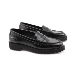 Mocassini eleganti lucidi da donna