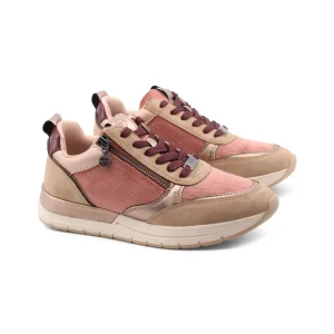 Sneaker vegan da donna con zip