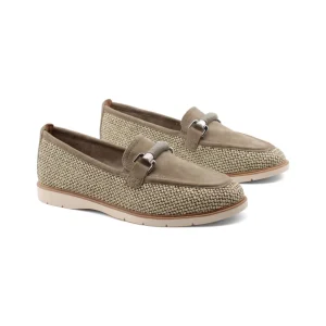 Mocassino con morsetto da donna