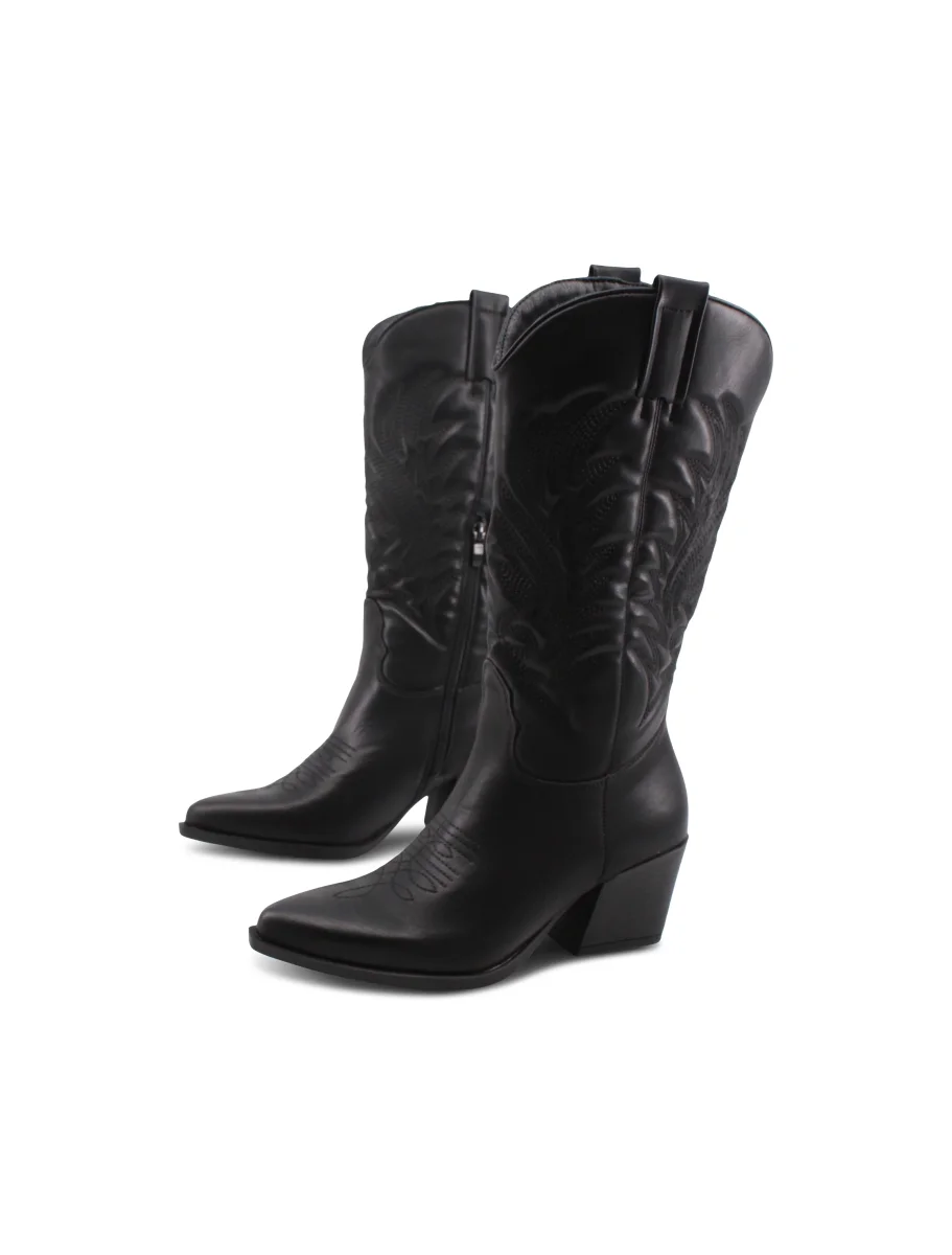 Stivale texano con cuciture da donna - immagine 4