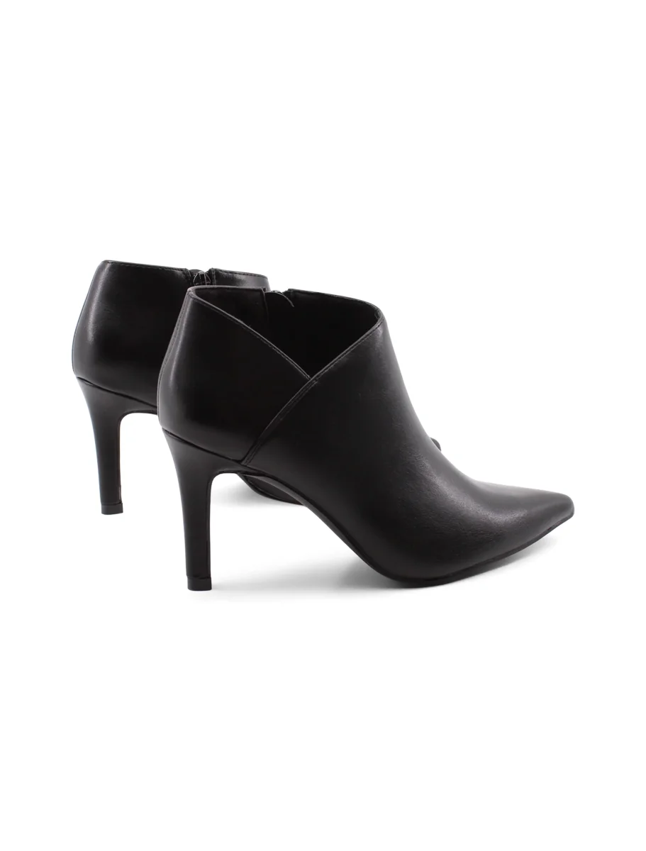 Stivaletto nero a punta con zip donna - immagine 5