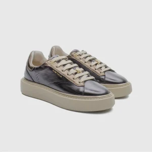 SNEAKER STRINGATA CON ACCESSORIO ALLE STRINGHE Bozelady Low-Top AMBITIOUS DONNA