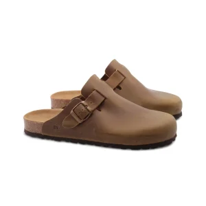 Sabot da uomo in vera pelle