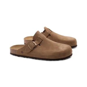 Sabot in pelle scamosciata da uomo