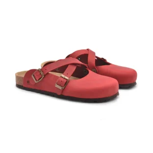 Sabot da donna in vera pelle