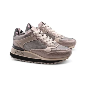 Sneaker con zeppa da donna