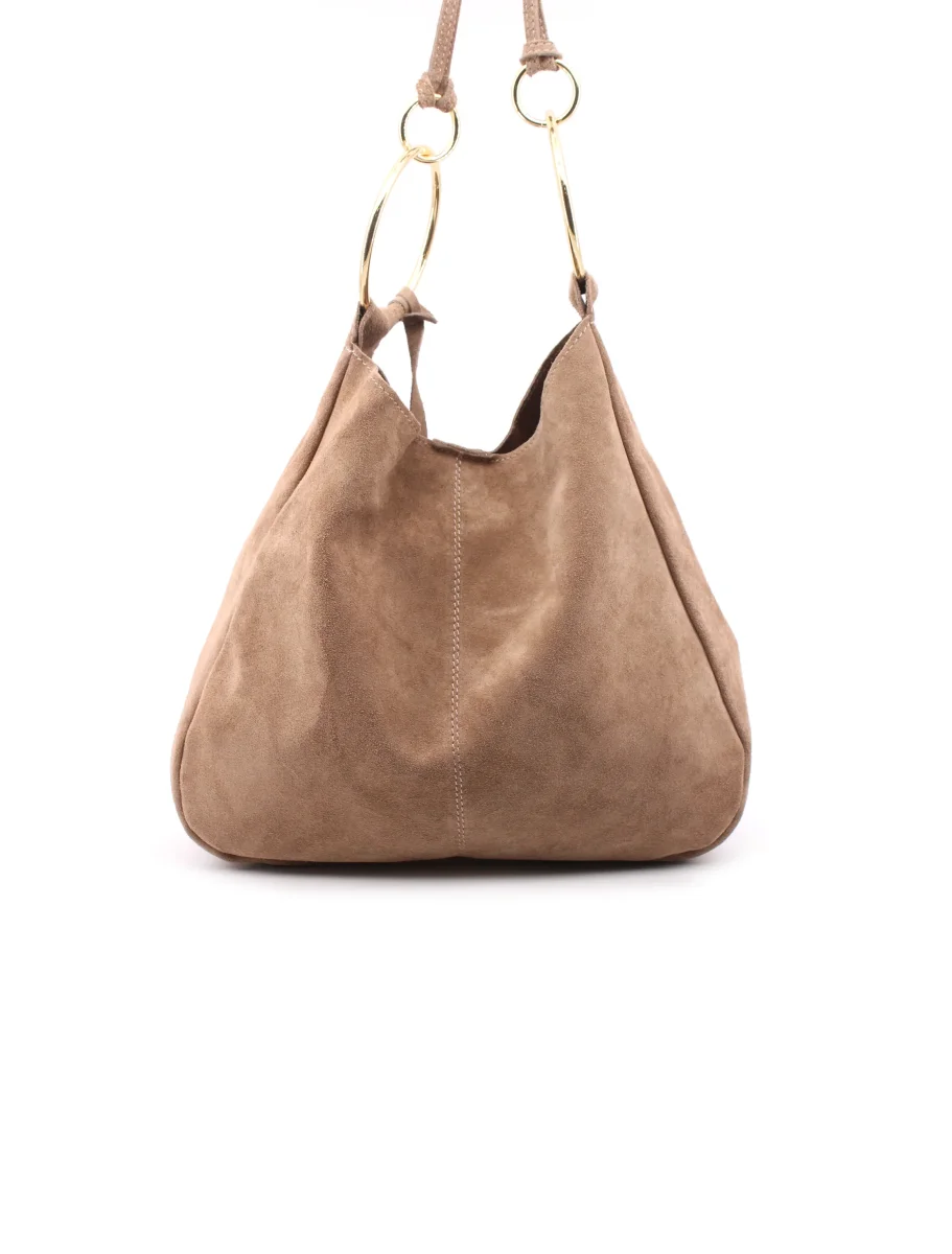 Sarzana borsa scamosciata da donna