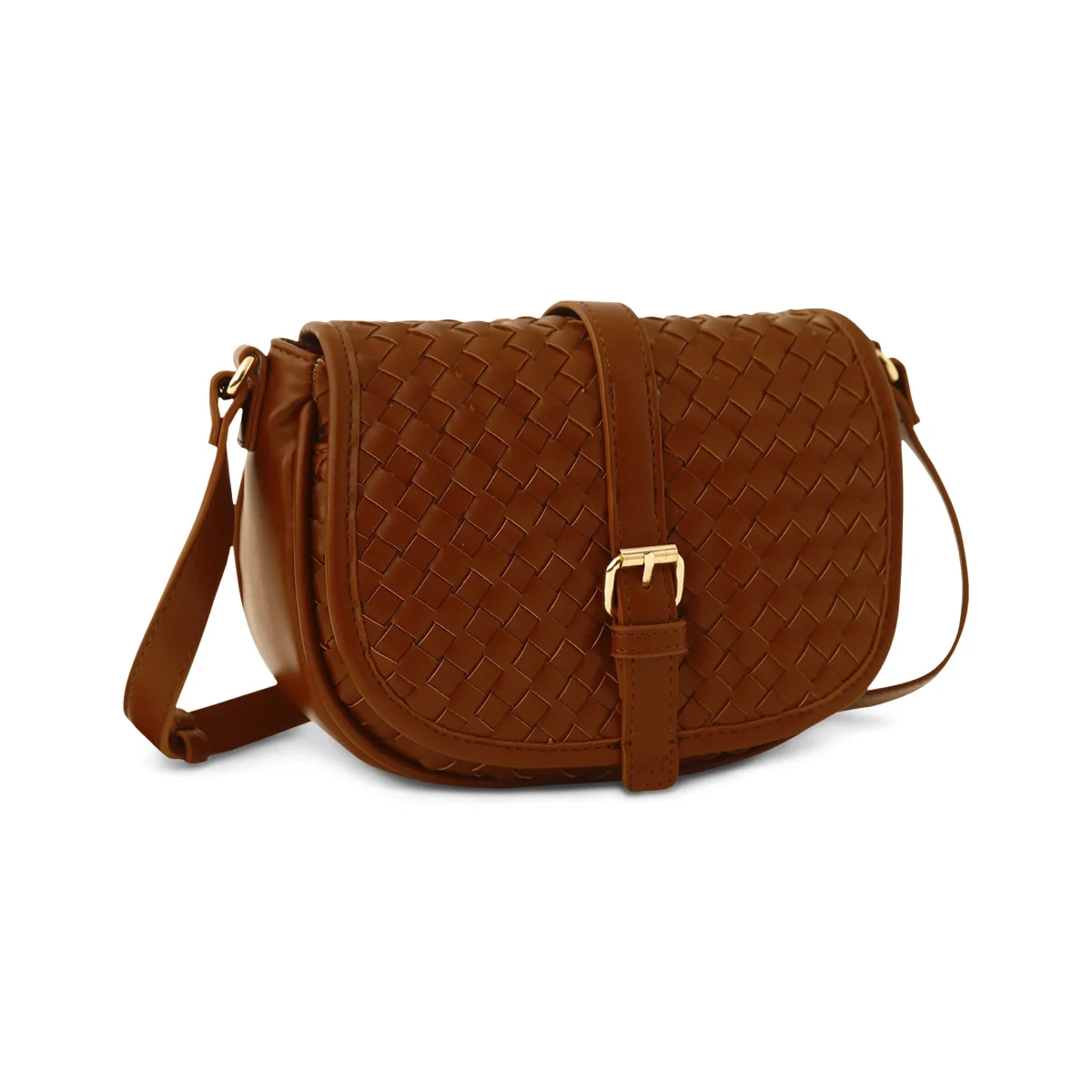 Borsa intrecciata da donna - immagine 4