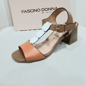 SANDALO CON TACCO FASCINO DONNA