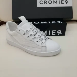 SNEAKERS IN PELLE ALPHA WHITE CROMIER DONNA