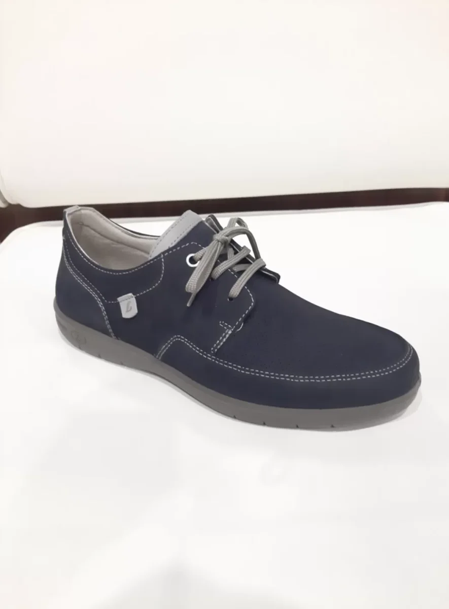 SCARPA ALLACCIATA IN NABUK LUISETTI UOMO