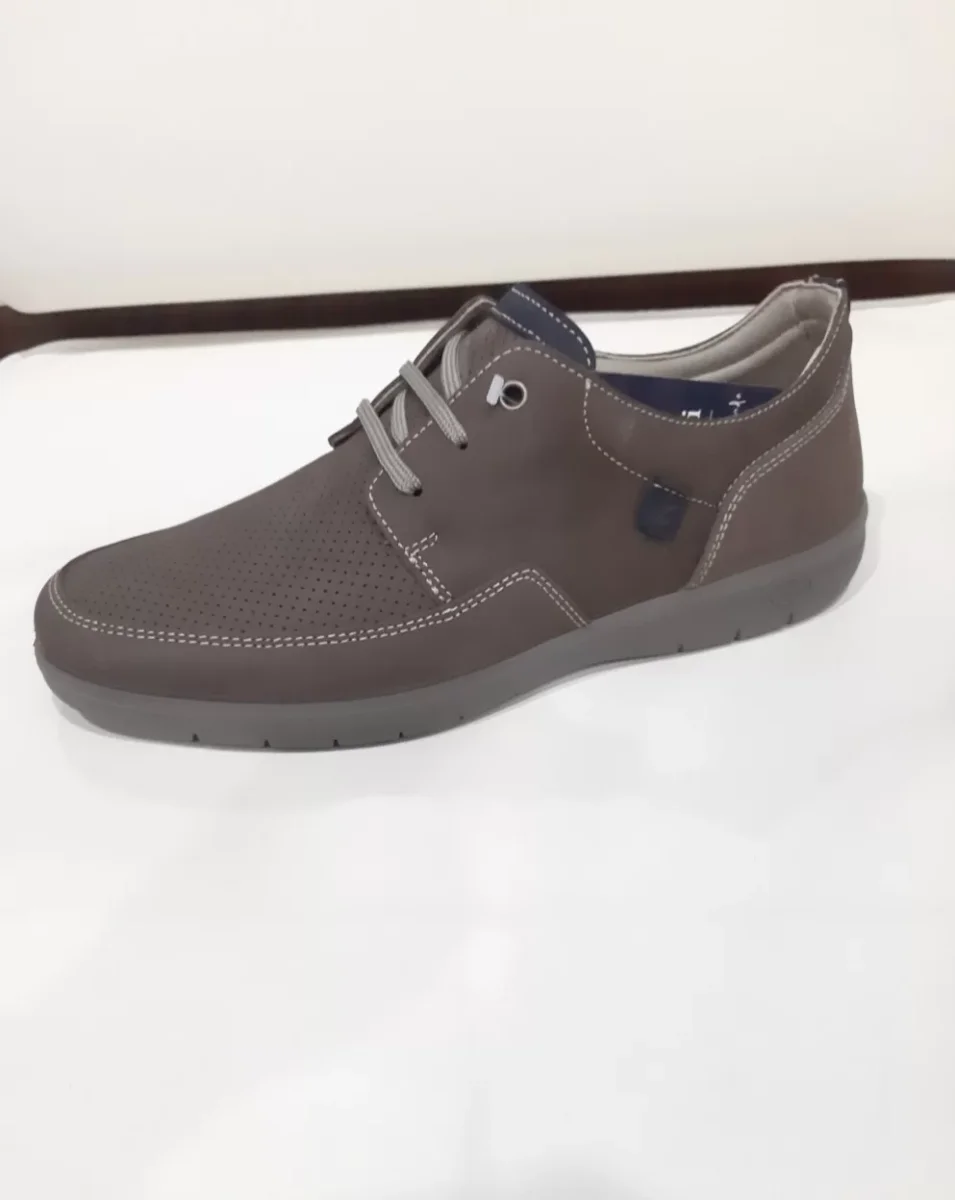 SCARPA ALLACCIATA IN NABUK LUISETTI UOMO - immagine 4