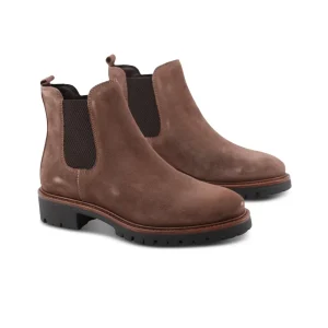 Chelsea scamosciato da donna