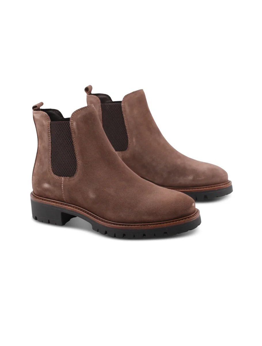 Chelsea scamosciato da donna