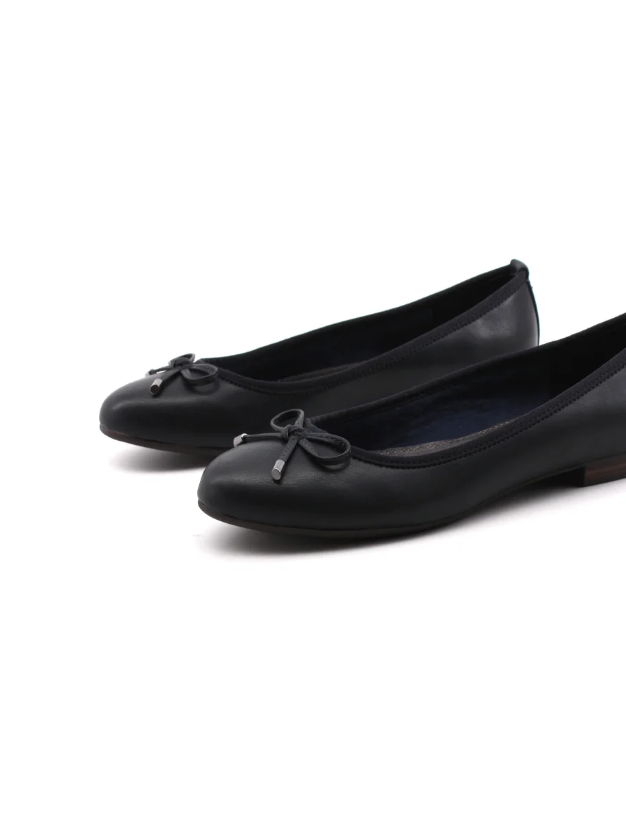 Ballerina vegan da donna con fiocco - immagine 5