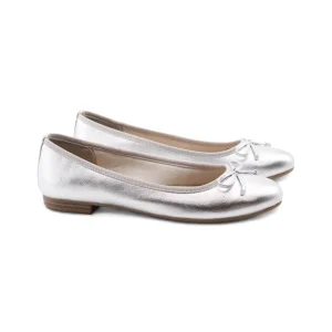 Ballerina vegan da donna con fiocco