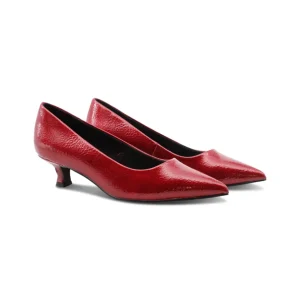 Décolleté vegan con tacco kitten donna