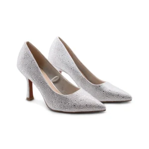 Décolleté gioiello vegan con strass