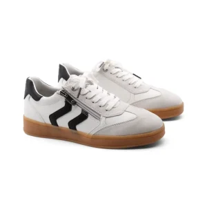 Sneaker vegan con zip da donna