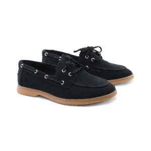 Scarpa da vela scamosciata da donna