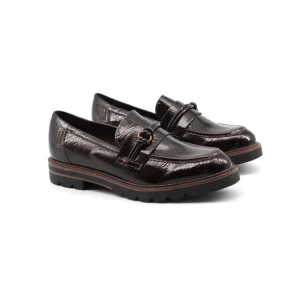 Mocassino da donna in vernice