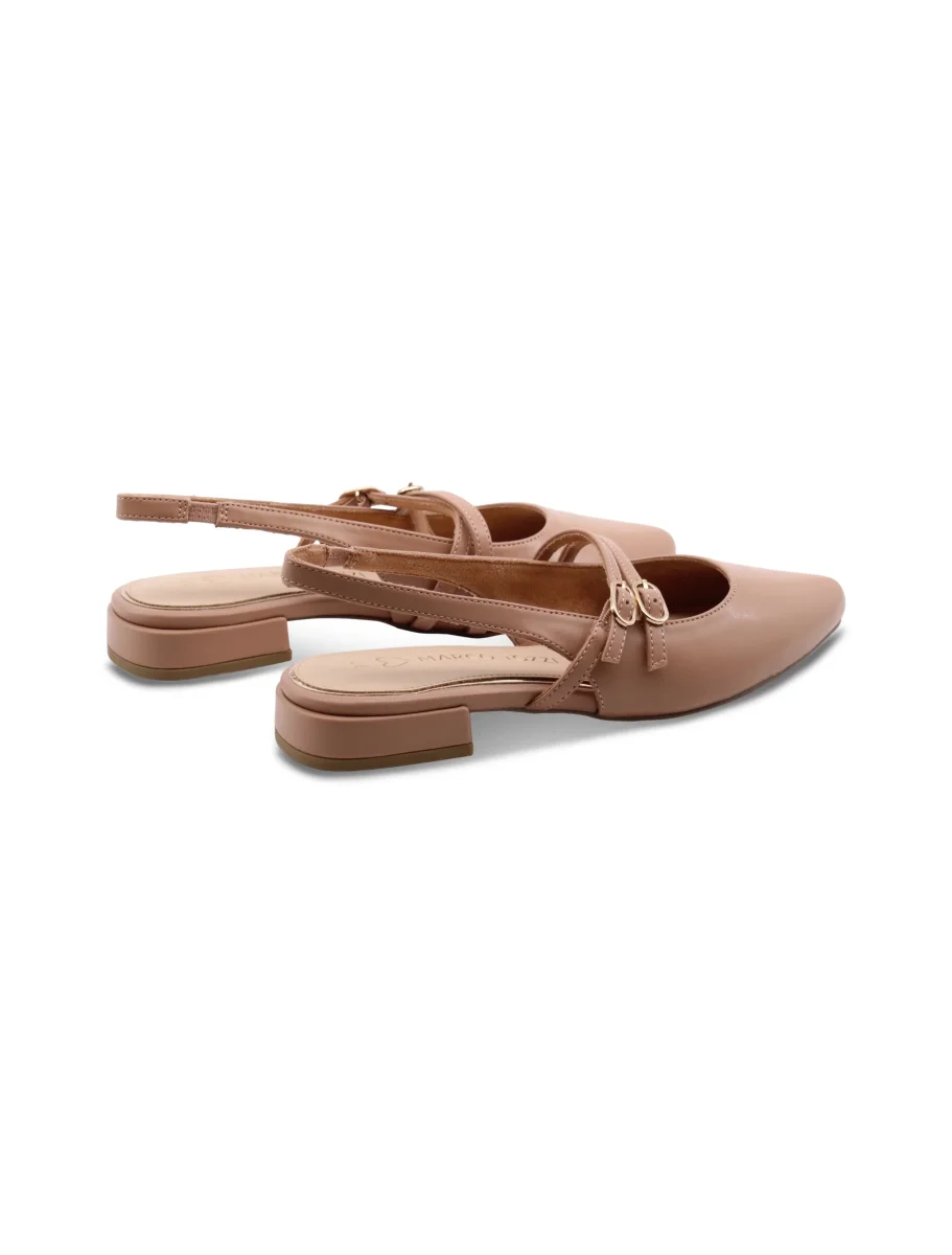 Ballerina vegan slingback a punta donna - immagine 5