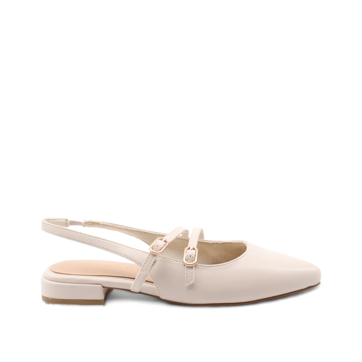 Ballerina vegan slingback a punta donna - immagine 8