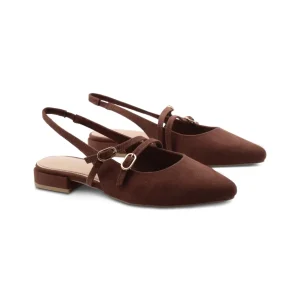 Ballerina slingback mary jane vegan