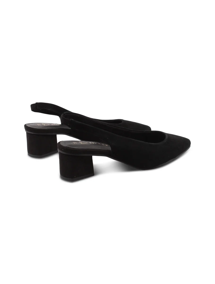 Décolleté slingback scamosciata donna - immagine 5
