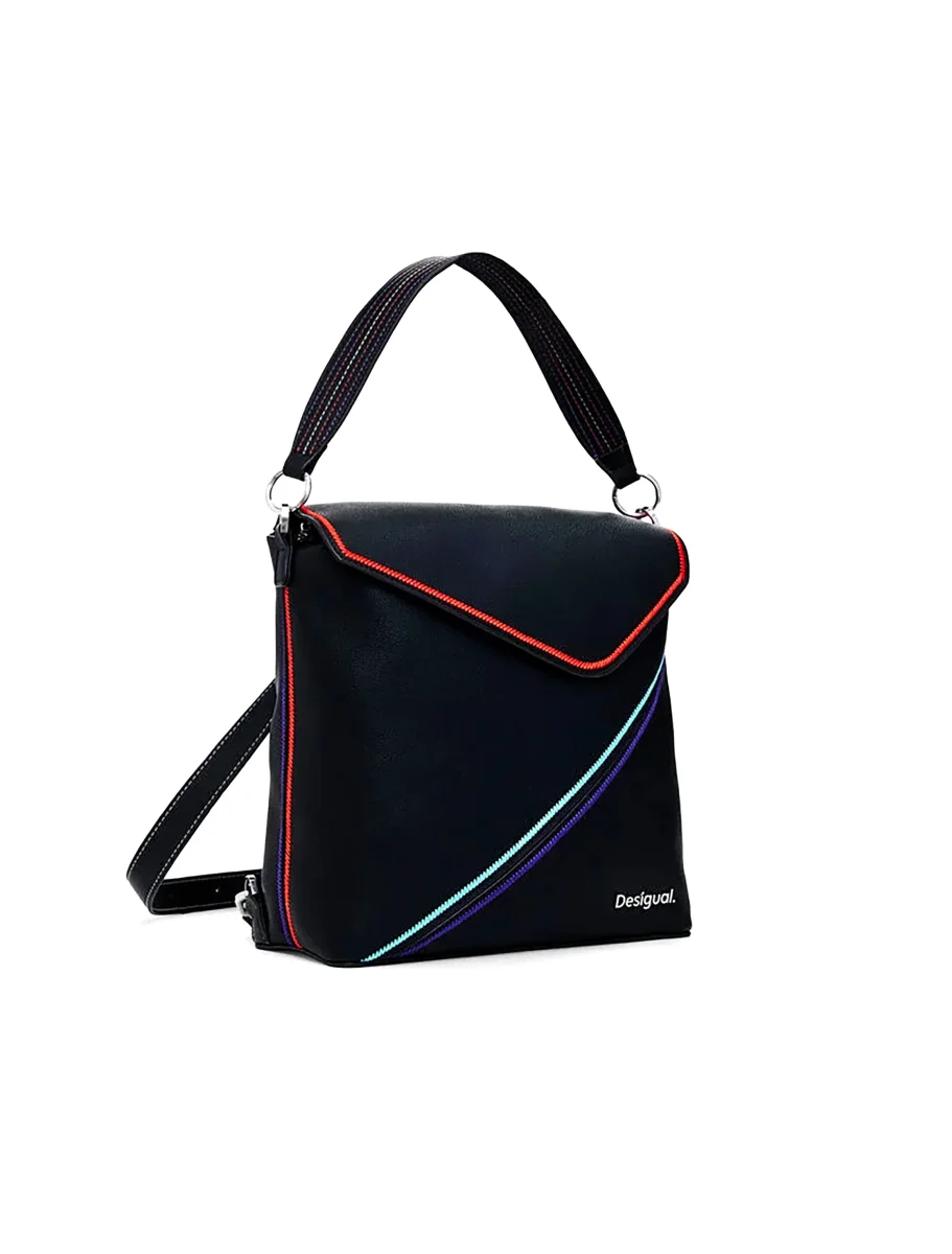 Back Cleo Black Jersey borsa da donna