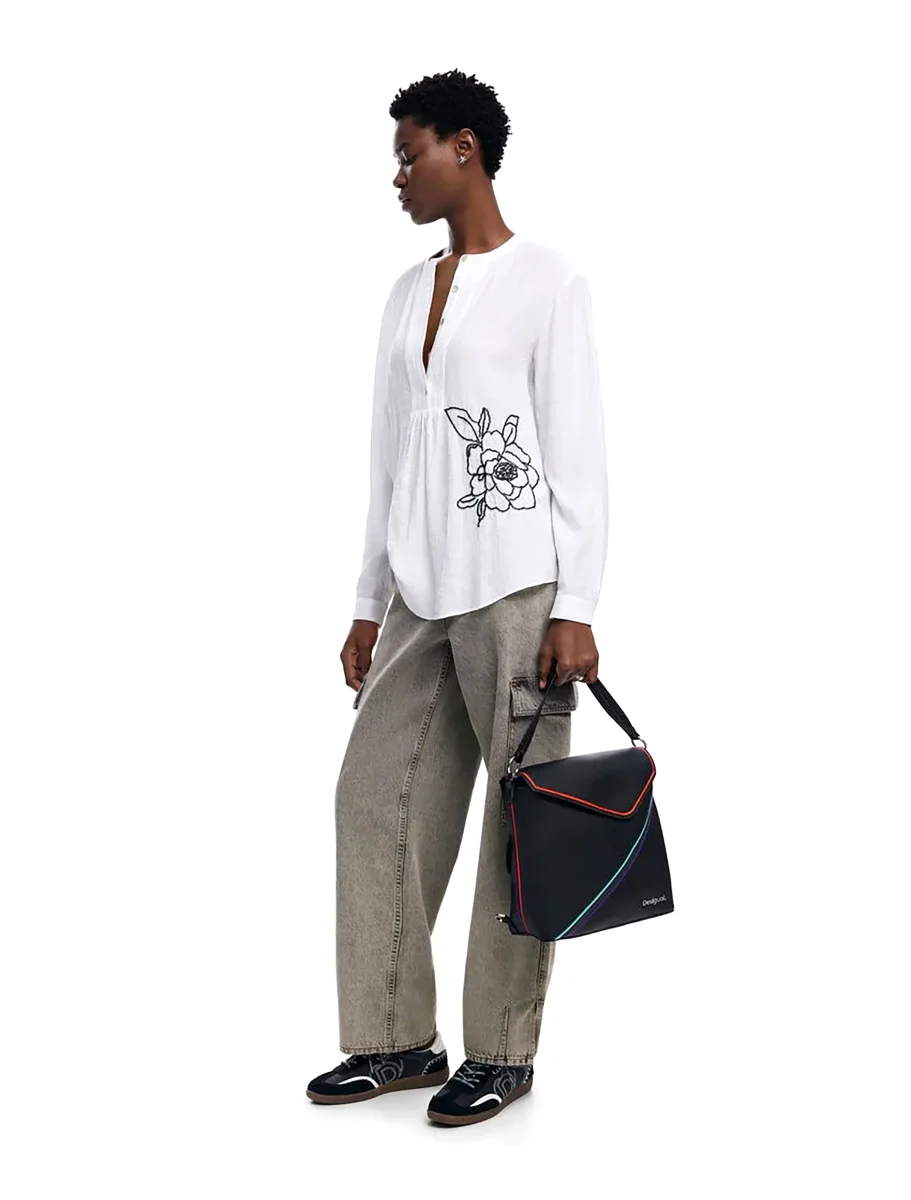 Back Cleo Black Jersey borsa da donna - immagine 4