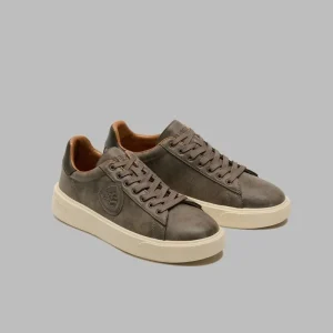 SNEAKERS ALLACCIATA BUCK01 BLAUER UOMO