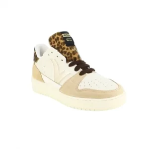 SNEAKERS ALLACCIATA ANIMALIER SEUL VICTORIA DONNA