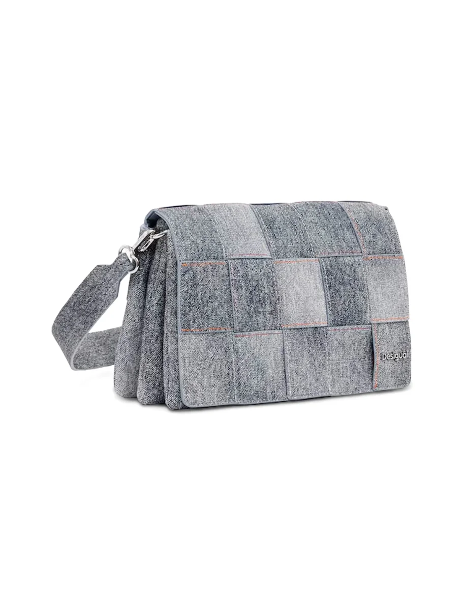 Yoko Pu Denim Dortmund borsa donna - immagine 3