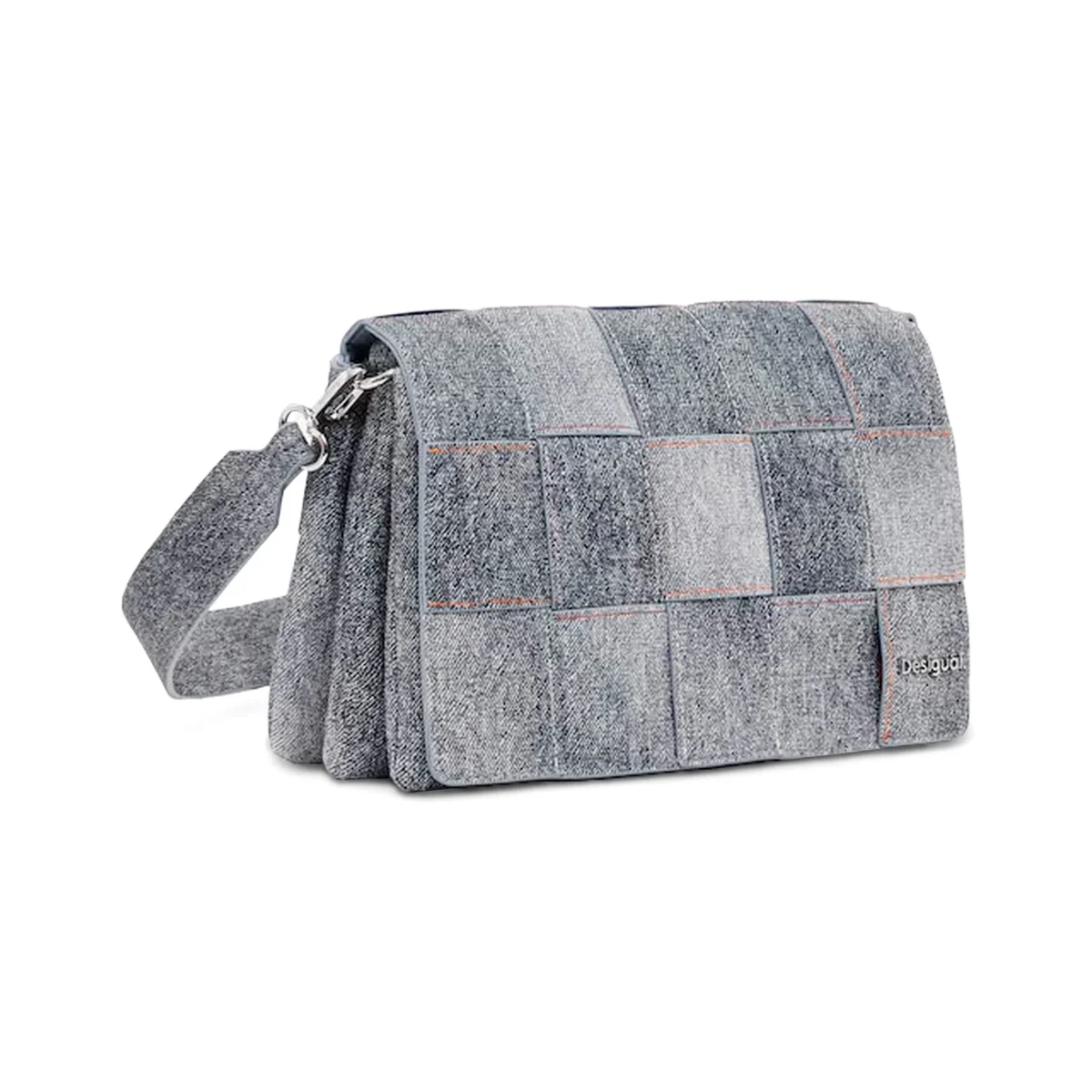 Yoko Pu Denim Dortmund borsa donna - immagine 6