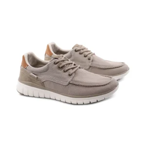 Scarpa stringata in tessuto da uomo