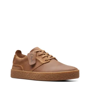 DERBY STREETHILLLACE DKTAN CLARKS UOMO