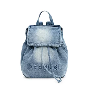 Half Logo Denim Luena Miny zaino donna
