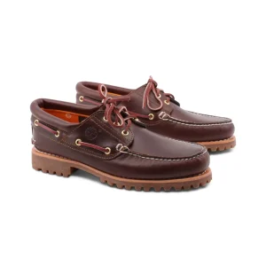 Scarpa da barca classica in pelle uomo