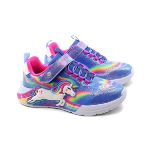 Unicorn Chaser sneaker con luci bimba