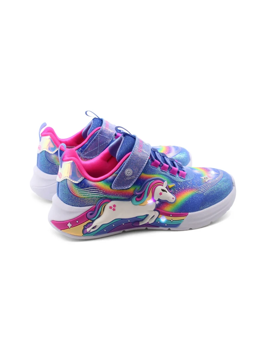 Unicorn Chaser sneaker con luci bimba - immagine 5