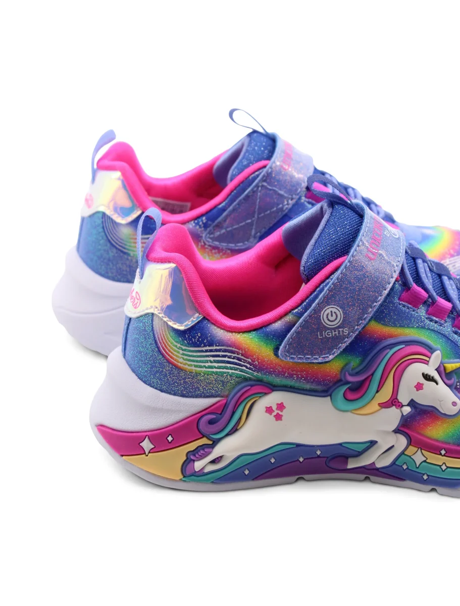 Unicorn Chaser sneaker con luci bimba - immagine 6
