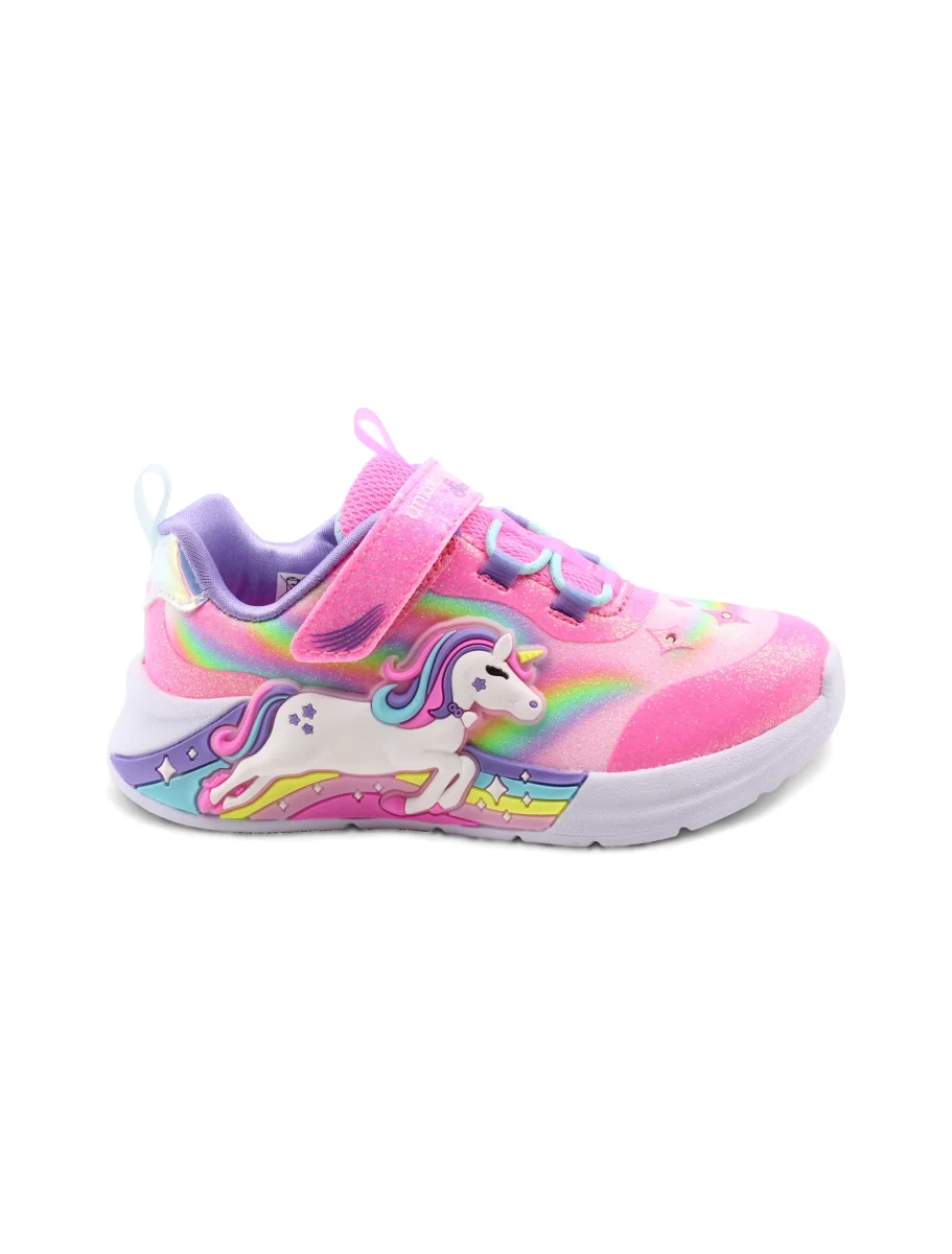 Sneaker primi passi da bimba con luci - immagine 3