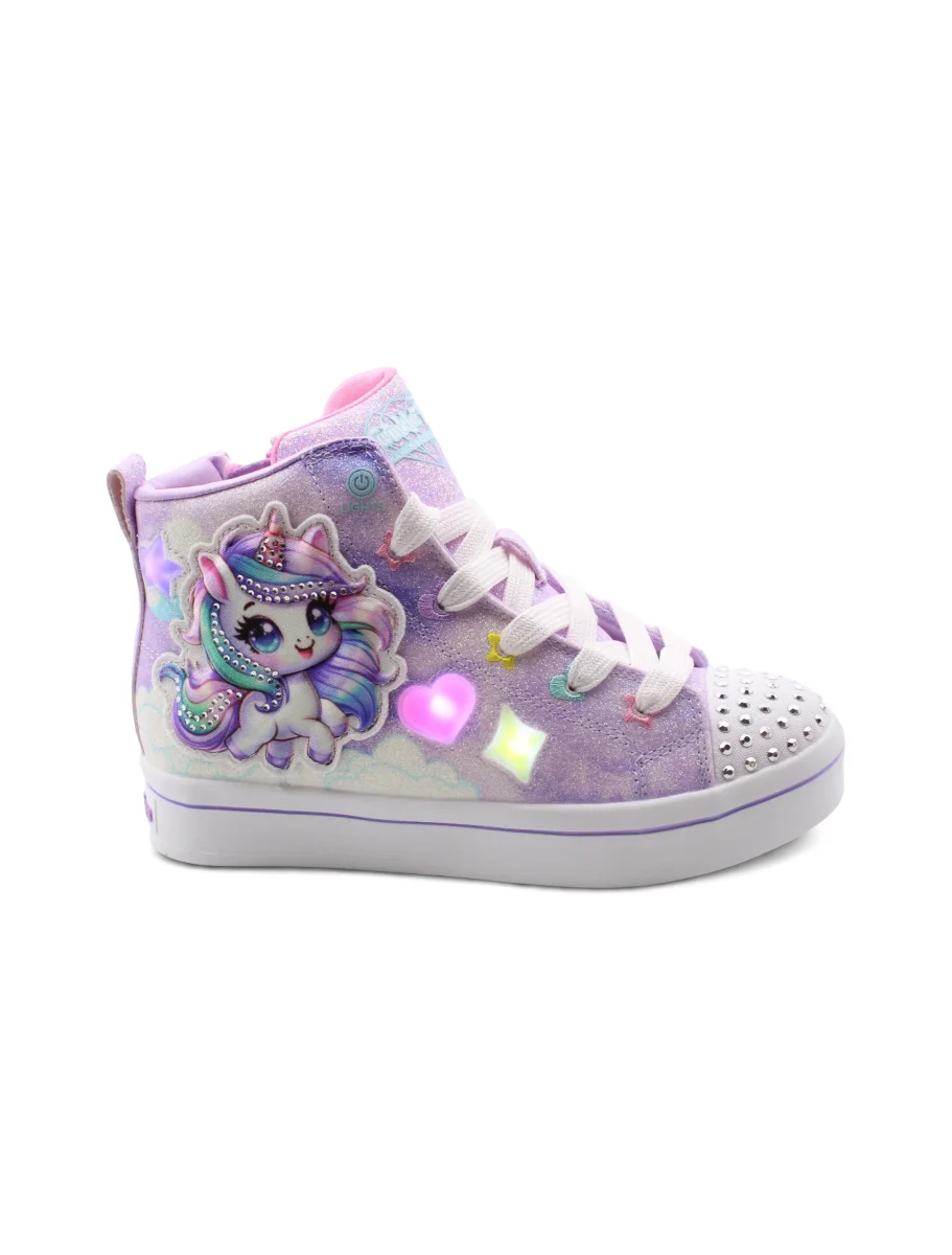 Unicorn Glam sneaker con luci da bimba - immagine 3