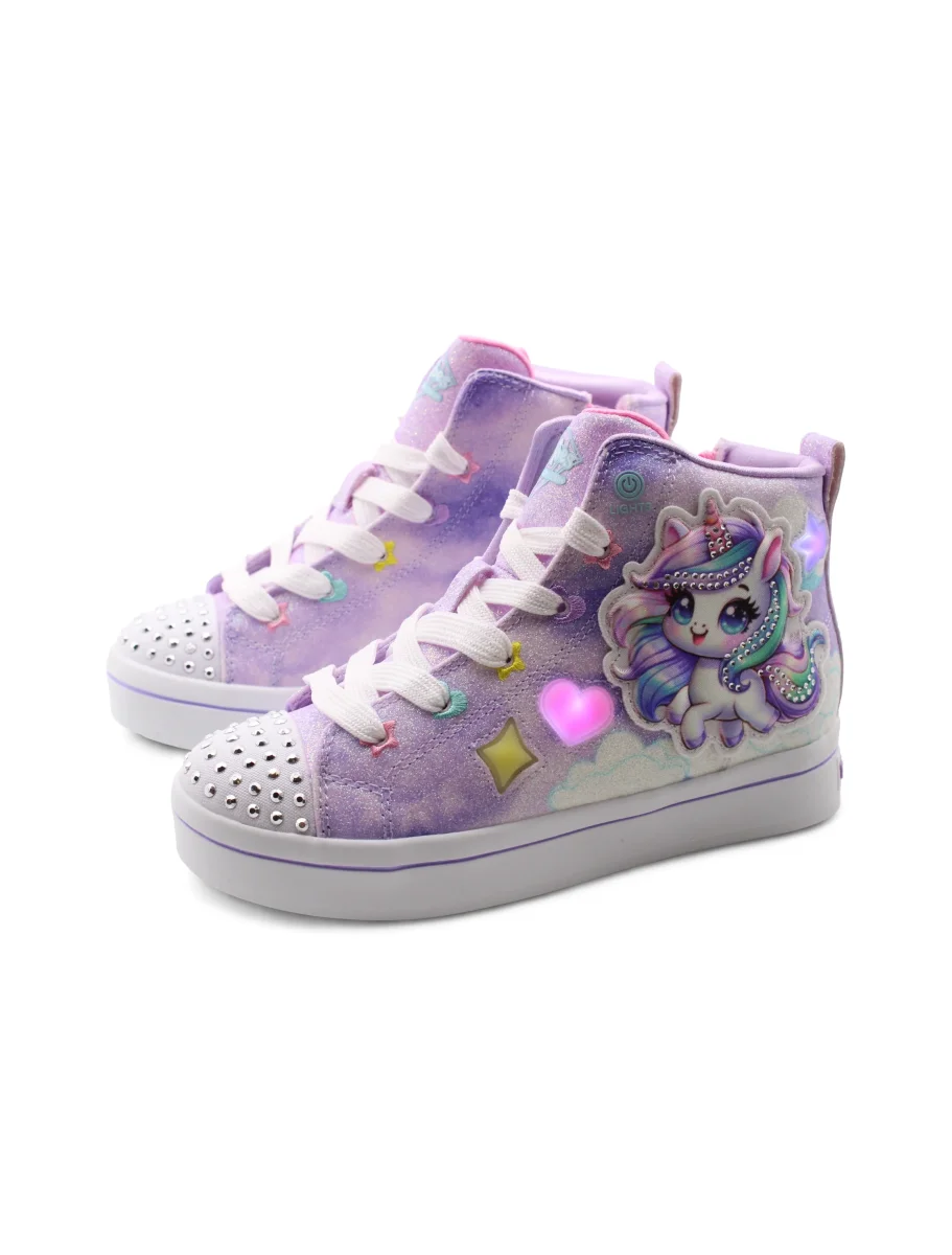 Unicorn Glam sneaker con luci da bimba - immagine 4