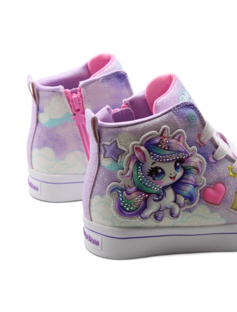 Unicorn Glam sneaker con luci da bimba - immagine 6