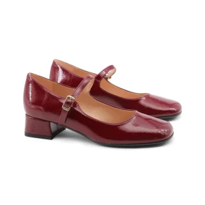 Ballerina mary jane con tacco da donna