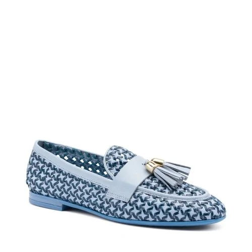 MOCASSINO INTRECCIATO CON NAPPINE FRAU DONNA - immagine 9