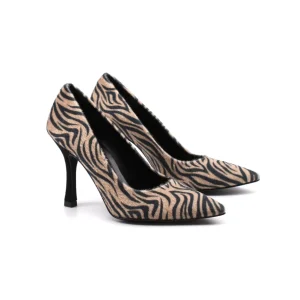 Décolleté zebrata da donna