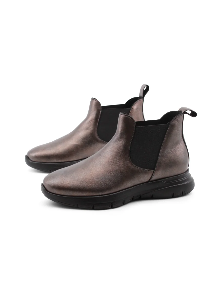 Chelsea in pelle laminata da donna - immagine 5